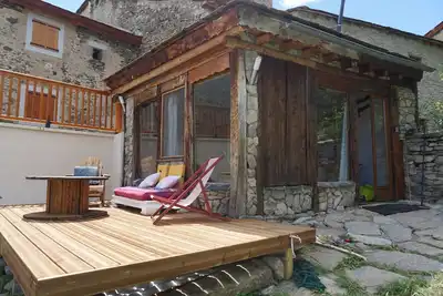 Image de gîte atypique 6p. jardin sauna wi-fi 1600m altitude