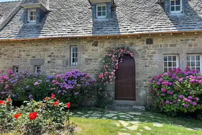 Image de Villa en granit bretonne avec vue mer \/ port magnifique + bien-être avec sauna