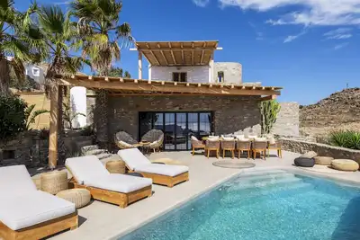 Image de Pure Mykonos | Villa in Paraga near Scorpios & Soho House | Private pool