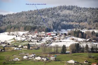 Image de Gite 3 personnes lisière de forêt à proximité sentiers de randonnées