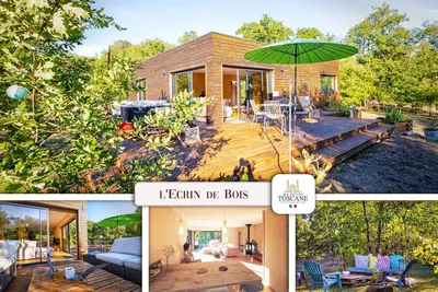 Image de L'Écrin de Bois - Calme - Cosy - Parking - Spa