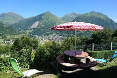 Image de Appartement de plain pied avec vue splendide sur la vallée de Luz -St-Sauveur