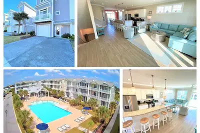 Image de Spacious pool view 4br townhome, short walk to beach