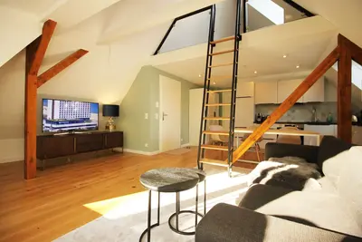 Modern vacation apartment \"Strom ahoi\" (65sqm) - with water view