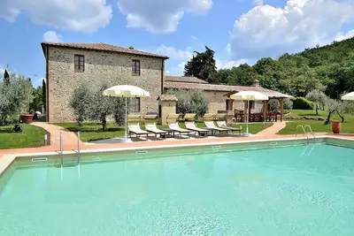 Image de Entire big villa with private pool San Gimignano