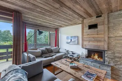 Image de Appartement chaleureux proche pistes de ski et golf à Megève