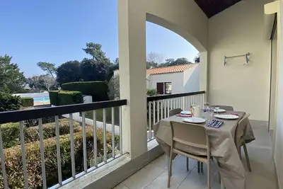 Image de Appartement 2 pièces avec balcon, piscine, proche plage à Dolus-d'Oléron - 4 couchages