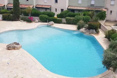 Image de Pavillon à Valras-Plage avec Piscine, Jardinet, Proche Plage et Commerces, Capacité 6 Personnes