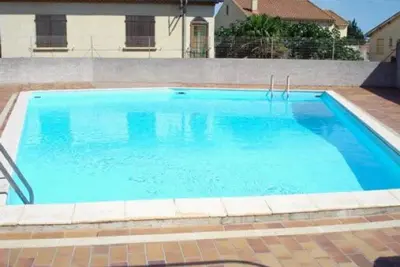 Image de T3 Centre-ville avec Piscine, Parking Sécurisé, Proche Plage, 6 Pers - Valras-Plage
