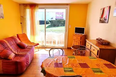 Image de Appartement spacieux 4 pers avec piscine, Ă 20m de la mer - Cap d'Agde
