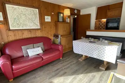 Image de Charmant 2p cabine 35m², proche pistes et village, parking, 4 pers.