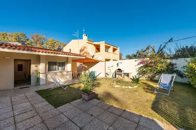 Maison de vacances 'Ibiscus Rosa 2' avec vue sur les montagnes, terrasse et A/C