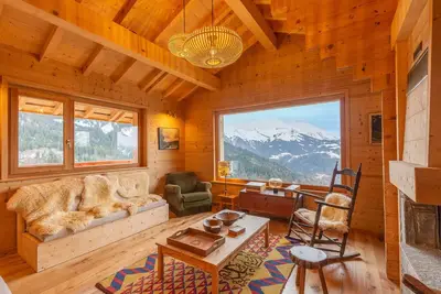 Image de Charmant chalet familial avec vue sur les Aravis