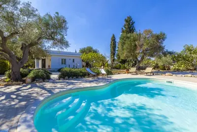 Image de Beautiful charming villa with pool, surrounded by olive trees located in Santa Caterina - Nardo