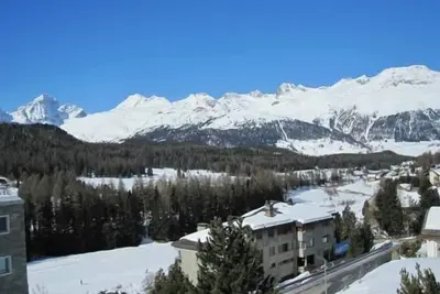 Image de Appartement de vacances Pontresina pour 1 - 4 personnes avec 2 chambres à coucher - Appartement de v