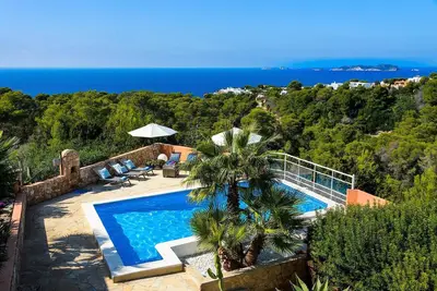 Image de Maison de vacances San José Ibiza pour 1 - 8 personnes avec 4 chambres à coucher - Maison de vacance