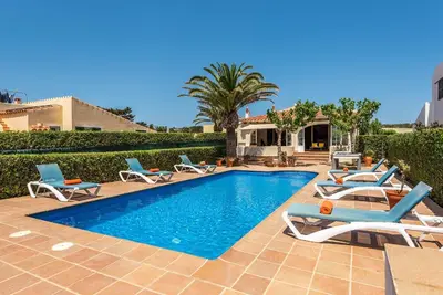 Image de Maison de vacances Cala Blanes pour 1 - 6 personnes avec 3 chambres à coucher - Maison de vacances