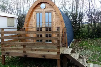 Image de Chalet atypique tonneau 2 personnes