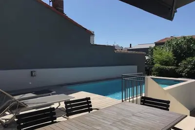 Image de Maison toulousaine Centre Ville avec piscine
