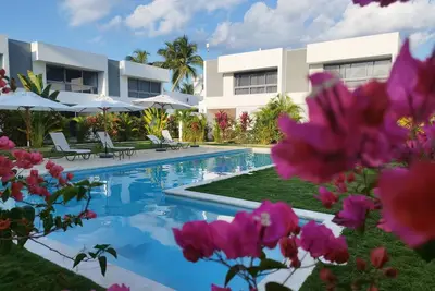 Image de Modern 3 br Villa 1 min from Beach
