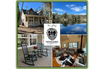 Image de The Cottage at Creek View Ranch - 30 Acre Escape with Pond, Trails, & Wildlife