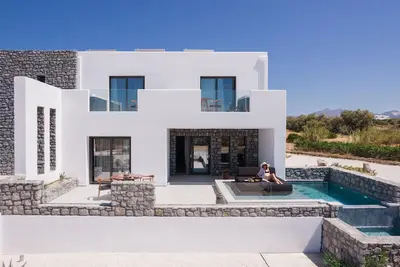 Two Bedroom Sea View Suite with Private Pool - Milestones Naxos Hotel
