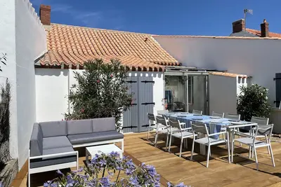 A La Guérinière Maison 6/10 pers à 150m de la plage et des commerces