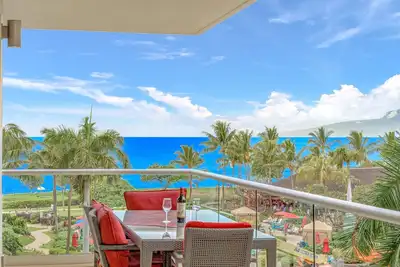 Image de Maui Resort Rentals: Honua Kai Hokulani 415 - Upgraded 2br Ocean View Suite w/ Deluxe Corner Floor Plan!