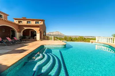 Image de Villa Tosca Javea, Avec Piscine Privée, Terrasses, Jardin et Vues Panoramiques
