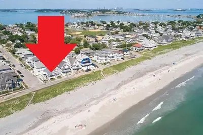 Renovated Beach House with 180 degree Ocean Views, Steps to the Sand