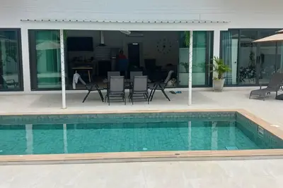Image de luxury villa private pool