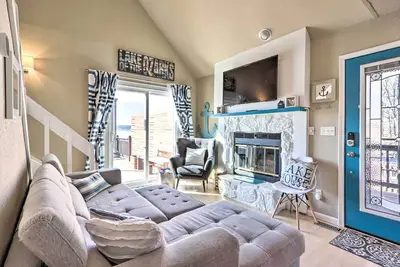 Dock + Slip: Lakefront Linn Creek Home!