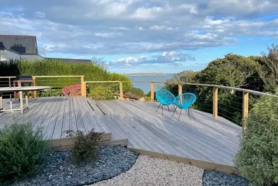 Image de Maison Vue Mer et Wifi Ă 550m de la plage de Trestraou Ă Perros-Guirec