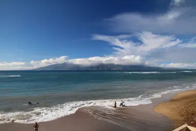 Oceanfront/Beachfront 1200 sq ft  1 bed-2 bath condo