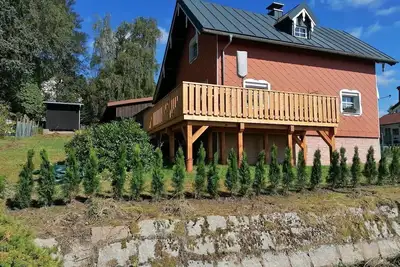 Image de Ferienhaus Fichtelfeeling - Ferienhaus, Dusche, Wc, 2 Schlafräume