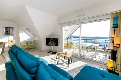 Image de Face Mer, superbe appartement  duplex 6 personnes