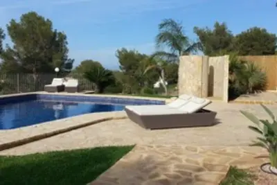 Casa Hispano - 210 sqm villa for 4 people with 2, 000 sqm Mediterranean garden