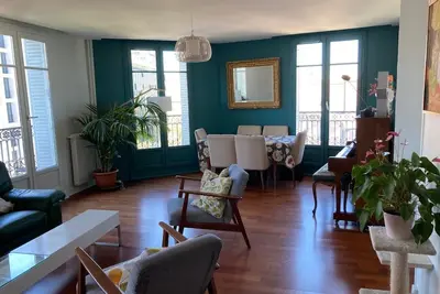 Image de Spacious and bright apartment with a view, 3 Br, center of Paris