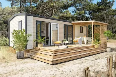 Image de Mh Premium Grand Large Les Cévennes 30m² (2ch-4pers) + terrasse semi-couverte + climatisation 4 personnes