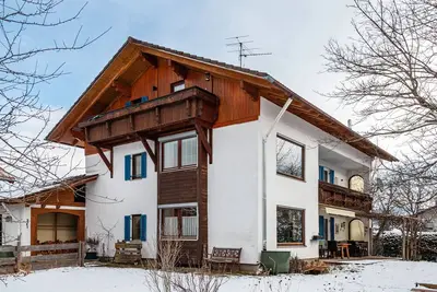 Image de Appartement 'Haus Bergliebe - Vue Zugspitze' avec vue montagne, balcon et Wi-Fi
