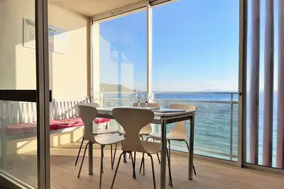 Image de Appartement 2 pièces avec vue mer, plage à Cavalière
