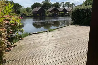 Image de 172 - Chalet coup de coeur Hourtin Port - le calme, la nature, et le lac Ă vos pieds!