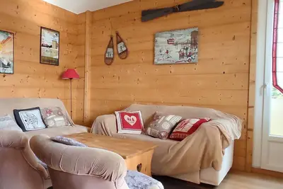Image de Appartement cosy 3 pièces, 6 pers, proche centre Font-Romeu, télécabines, avec parking et balcon