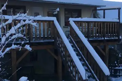 Image de Le gîte du RigouD à 50 m des pistes pour 4 personnes, terrasse plein sud