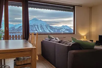 Image de Appartement 5 personnes tout équipé avec vue sur les sommets.