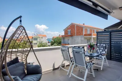 Image de Appartement d'une chambre avec la terrasse Betina, Murter (A-20450-a)