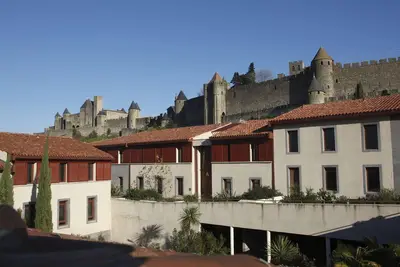 Image de Rés. La Barbacane, Carcassonne, studio pour 2 pers.