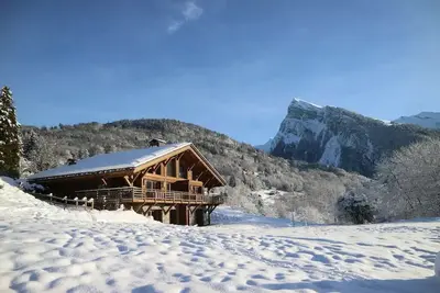 Image de Appartement haut de gamme, avec sauna dans chalet neuf - 6 personnes