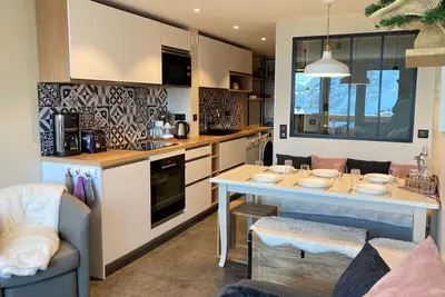 Image de Bel appartement rénové - 8 pers, balcon, animaux admis