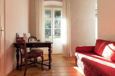 Image de Appartement de vacances 'Villa Bergmann Haller Suite' avec vue sur les montagnes